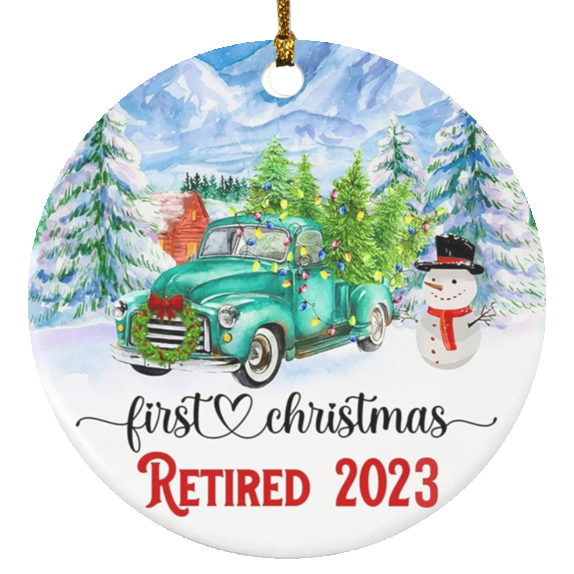First Christmas Tree Retired Ornament 2023