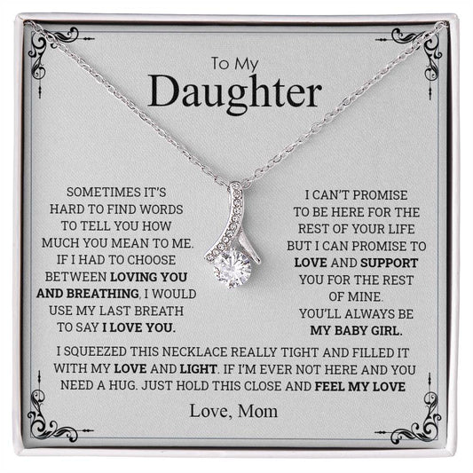 My Daughter "I Love You" Beauty Necklace