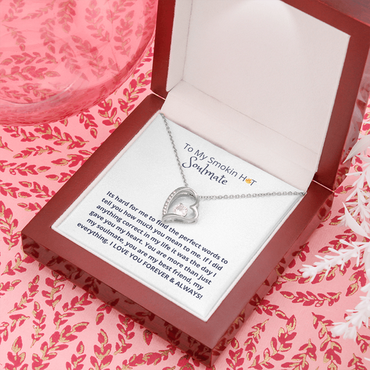 To My Soulmate Necklace| Soulmate Necklace Gift For Her| Love Necklace Gifts For Her| Soulmate Jewelry Soulmate Gift| Jewelry Gift Her