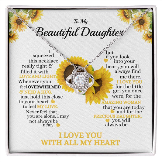To My Beautiful Daughter| I LOVE YOU SUNFLOWER