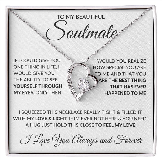 My Soulmate "See Yourself Through My Eyes" Necklace