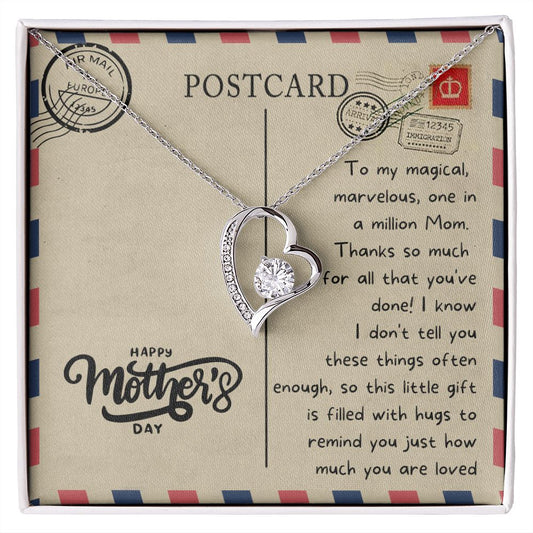 Postcard Happy Mothers Day | Forever Love Necklace