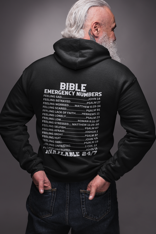 Emergency Contacts-Pullover Hoodie